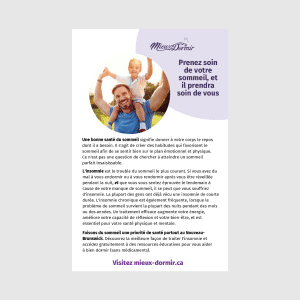 Sleepwell Brochure (French)