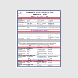 Menopausal Hormone Therapy (MHT) Fact Sheet (English)