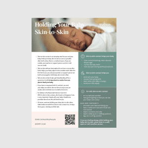 Holding Your Baby Skin-to-Skin (English)