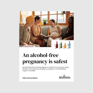 Alcohol-Free Pregnancy Poster (Bilingual)