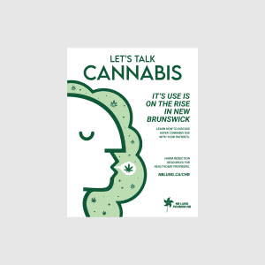 NB Lung Let's Talk Cannabis Poster (English)