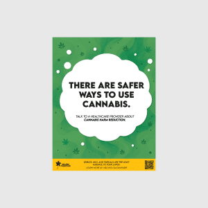 NB Lung Cannabis Harm Reduction Poster (English)