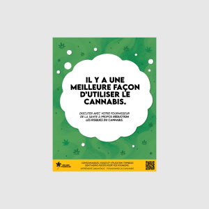 NB Lung Cannabis Harm Reduction Poster (French)